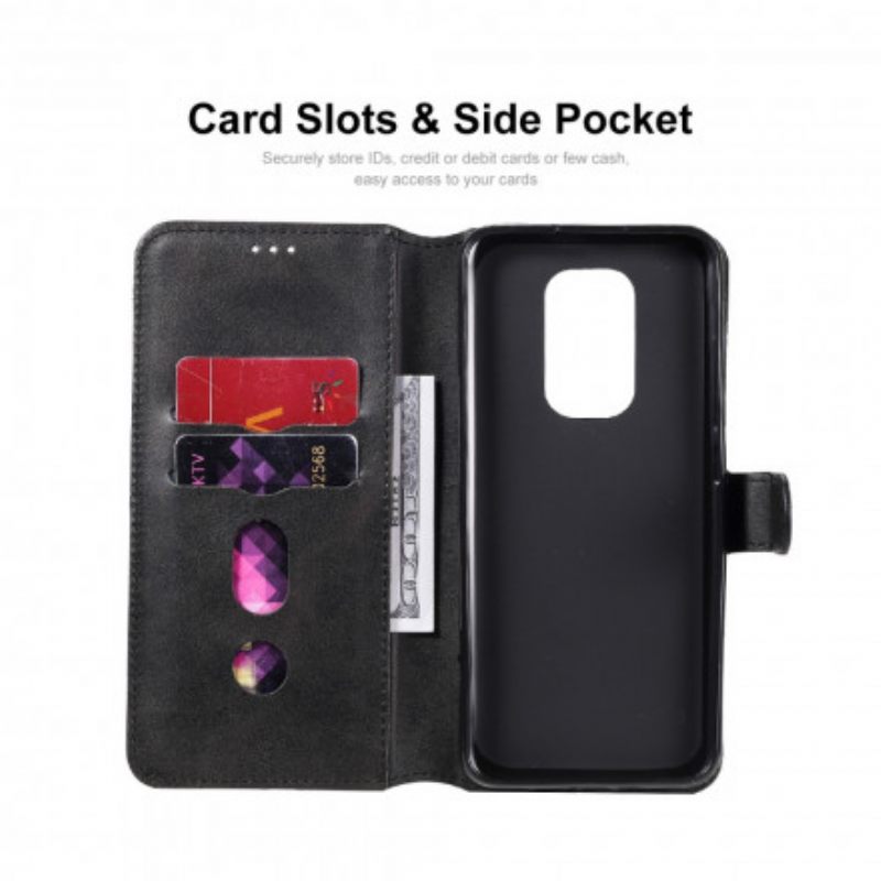 Κάλυμμα Moto G9 Play Enkay Faux Leather
