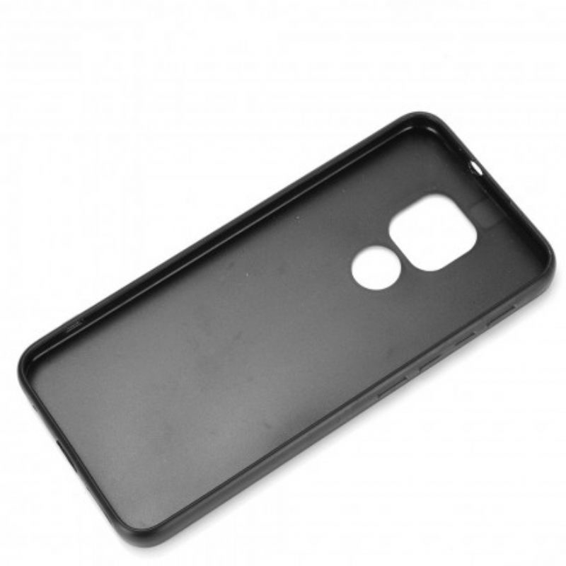 Θήκη Moto G9 Play Εφέ Δέρματος Ραφής