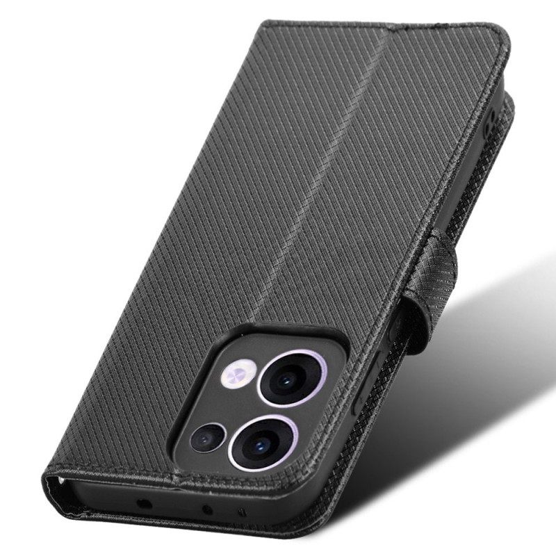 Δερματινη Θηκη Oppo Reno 13 5g Λουρί Με Κουκκίδες