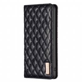 θηκη κινητου Xiaomi 13 Θήκη Flip Binfen Color Style Quilted