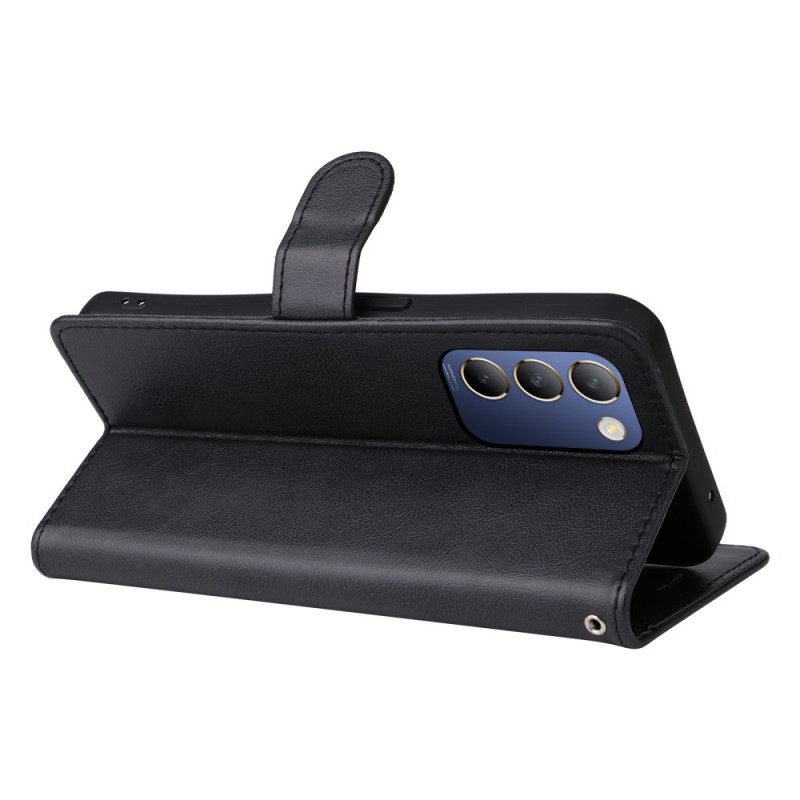 Δερματινη Θηκη Vivo V40 Se 5g Απλό Τεχνητό Δέρμα Σιλικόνης