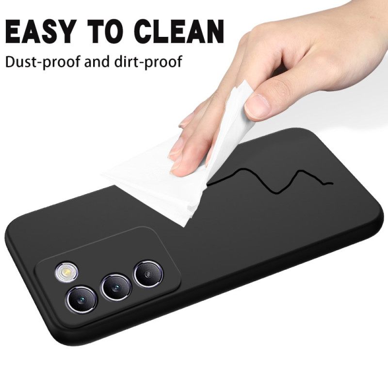 Κάλυμμα Vivo V40 Se 5g Υγρή Σιλικόνη Με Λουράκι Σιλικόνης