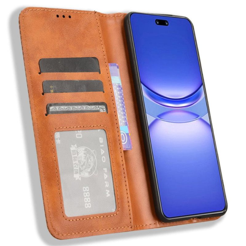 Δερματινη Θηκη Huawei Nova 13 Vintage Περίγραμμα