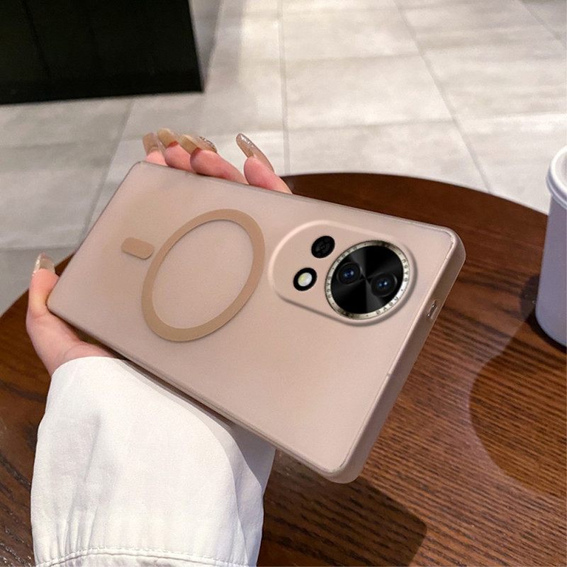 Κάλυμμα Huawei Nova 13 Συμβατή Με Magsafe Με Γυαλιστερό Χρώμα Σιλικόνης