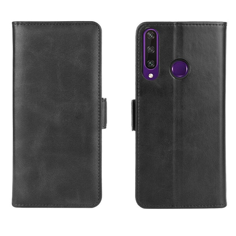 δερματινη θηκη Huawei Y6 2019 / Honor 8A Θήκη Flip Διπλό Πτερύγιο
