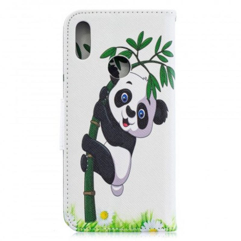 Κάλυμμα Huawei Y6 2019 / Honor 8A Panda On Bamboo