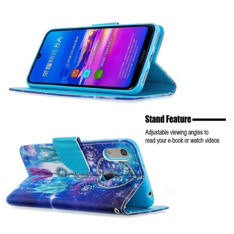 Θήκη Flip Huawei Y6 2019 / Honor 8A Ονειροπαγίδα Του Λυκόφωτος