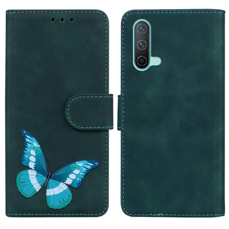 Κάλυμμα OnePlus Nord CE 5G Πεταλούδα Skin-touch