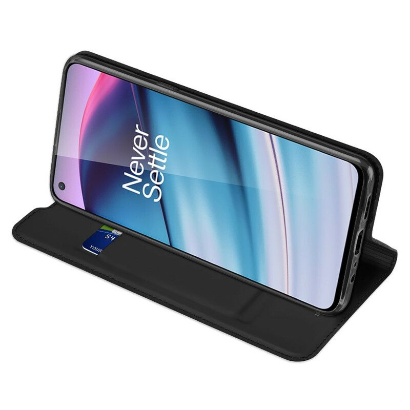 θηκη κινητου OnePlus Nord CE 5G Θήκη Flip Skin Pro Dux Ducis