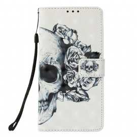 Κάλυμμα Huawei P Smart Plus 2019 Floral Skull