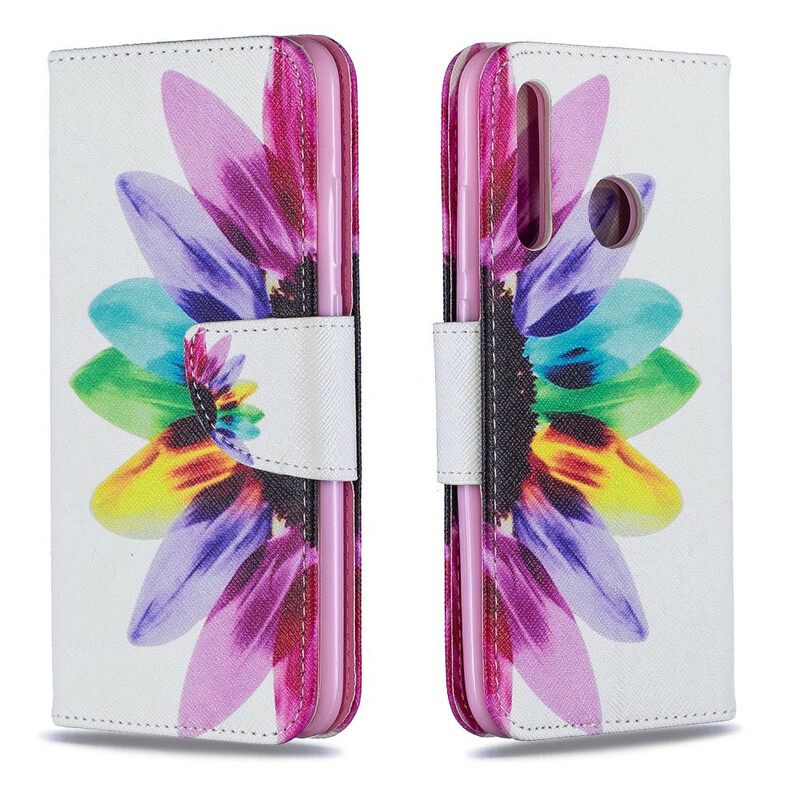Κάλυμμα Huawei P Smart Plus 2019 Λουλούδι Ακουαρέλας