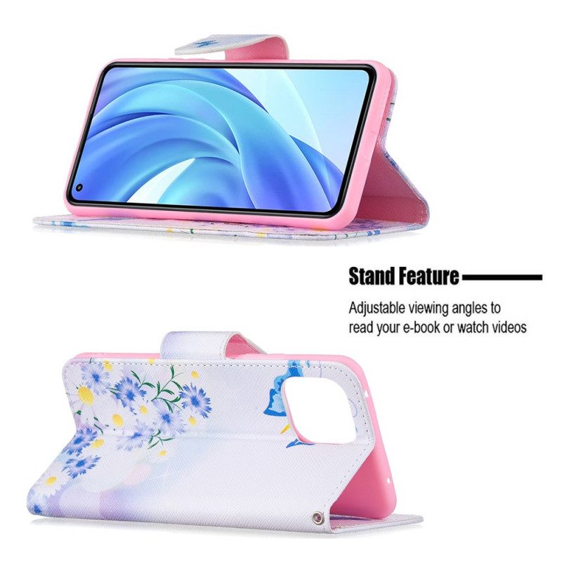 δερματινη θηκη Xiaomi Mi 11 Lite 5G NE / Mi 11 Lite 4G / 5G Dream Butterflies