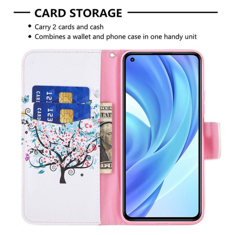 Κάλυμμα Xiaomi Mi 11 Lite 5G NE / Mi 11 Lite 4G / 5G Ανθισμένο Δέντρο