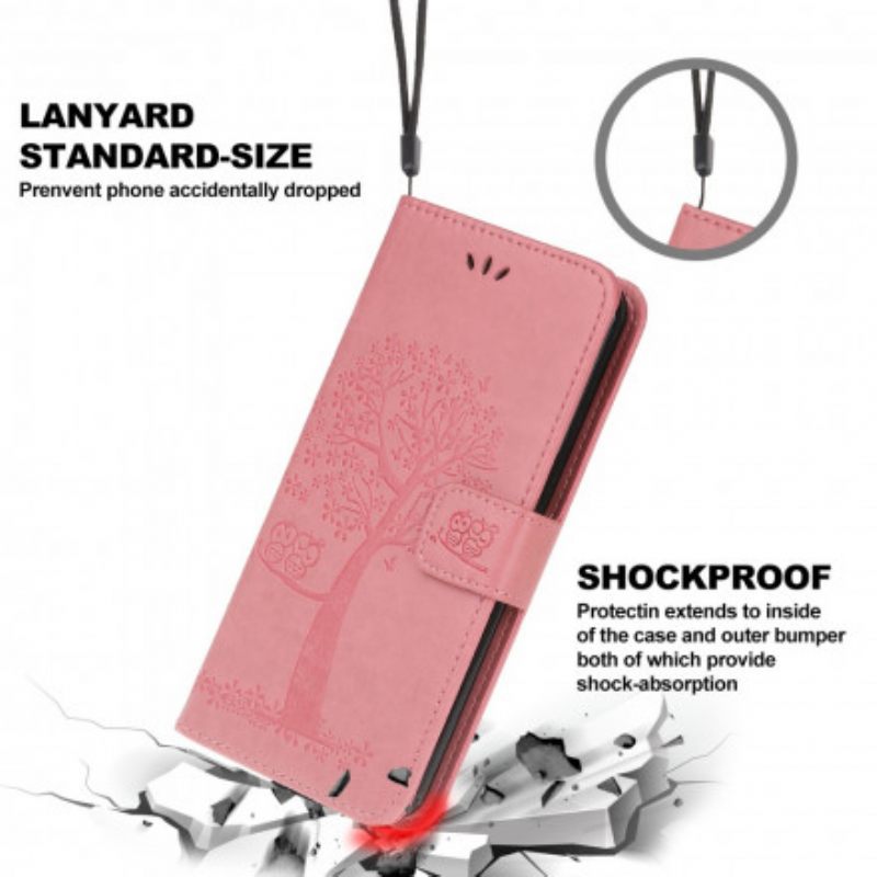 Κάλυμμα Xiaomi Mi 11 Lite 5G NE / Mi 11 Lite 4G / 5G Δέντρο Και Κουκουβάγιες