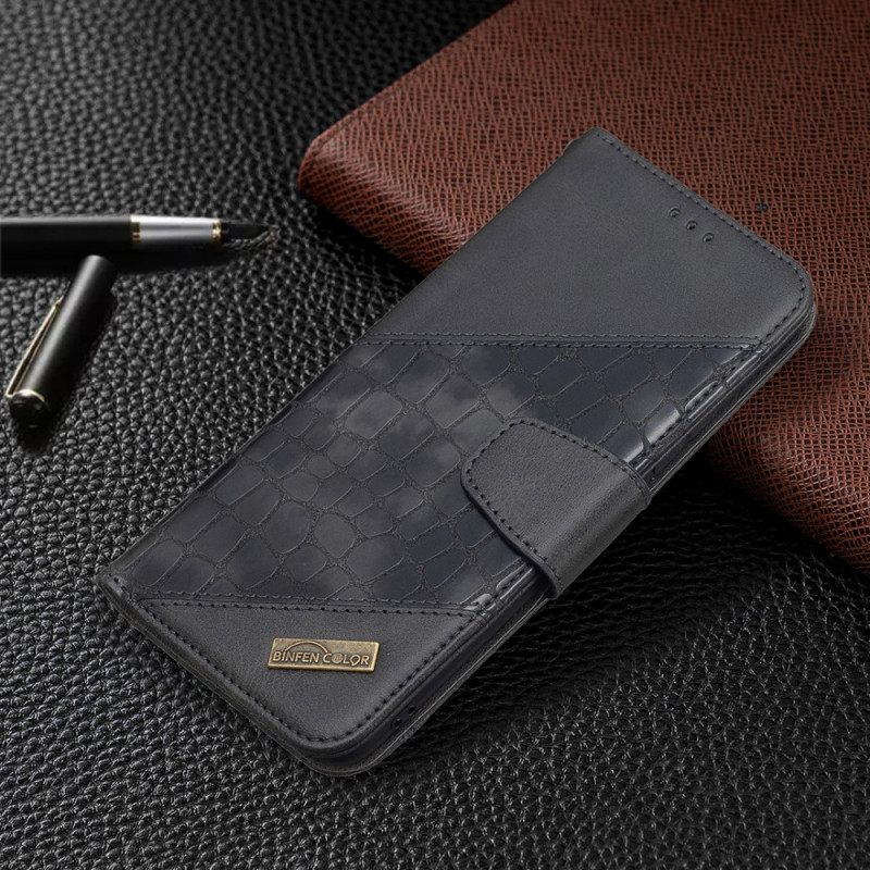 Κάλυμμα Xiaomi Mi 11 Lite 5G NE / Mi 11 Lite 4G / 5G Κλασικό Εφέ Δέρματος Κροκόδειλου