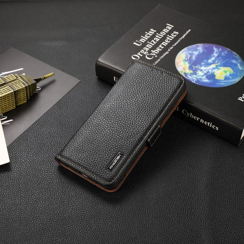 Κάλυμμα Xiaomi Mi 11 Lite 5G NE / Mi 11 Lite 4G / 5G Litchi Leather Khazneh Rfid