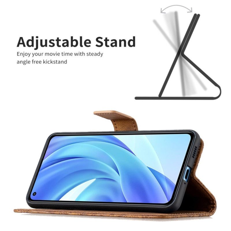 Κάλυμμα Xiaomi Mi 11 Lite 5G NE / Mi 11 Lite 4G / 5G με κορδονι Μπαρόκ Λουρί Πεταλούδα