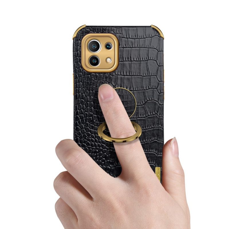 θηκη κινητου Xiaomi Mi 11 Lite 5G NE / Mi 11 Lite 4G / 5G Εφέ Δέρματος Κροκόδειλου