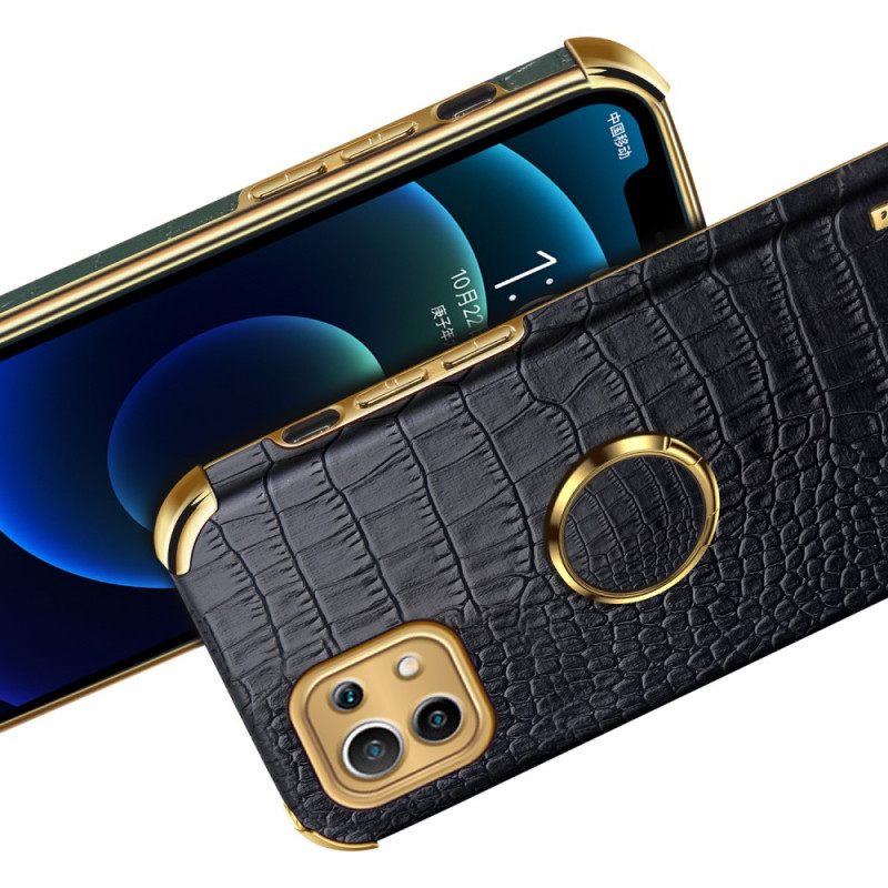 θηκη κινητου Xiaomi Mi 11 Lite 5G NE / Mi 11 Lite 4G / 5G Εφέ Δέρματος Κροκόδειλου