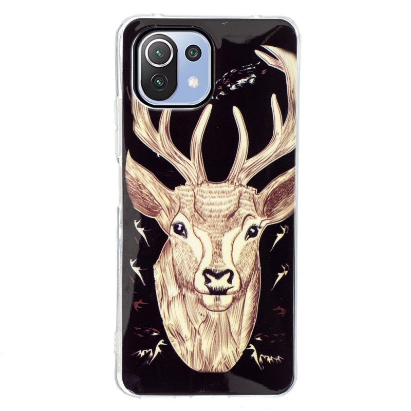 θηκη κινητου Xiaomi Mi 11 Lite 5G NE / Mi 11 Lite 4G / 5G Fluorescent Majestic Stag