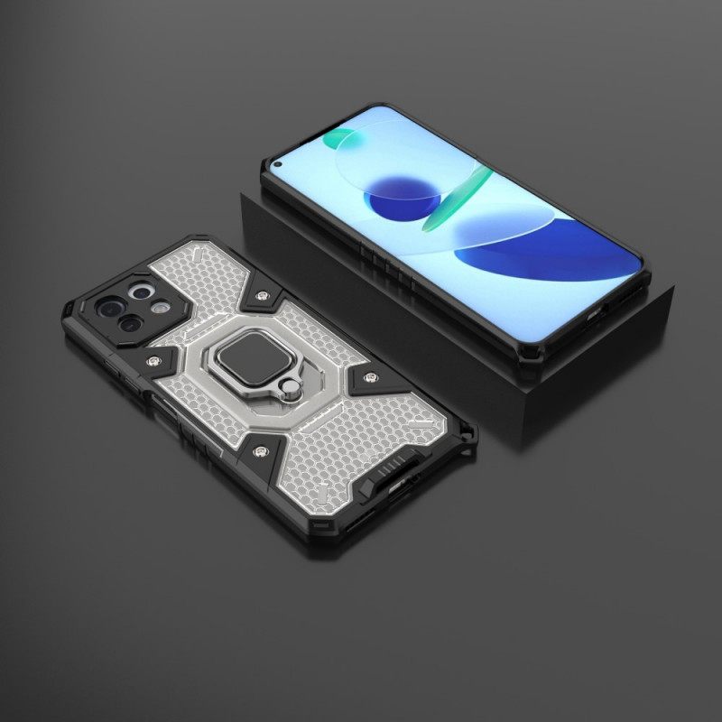 θηκη κινητου Xiaomi Mi 11 Lite 5G NE / Mi 11 Lite 4G / 5G Κηρήθρα Με Δαχτυλίδι
