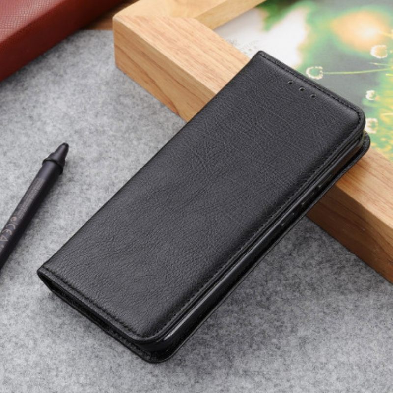 θηκη κινητου Xiaomi Mi 11 Lite 5G NE / Mi 11 Lite 4G / 5G Θήκη Flip Elegance Split Leather Litchi