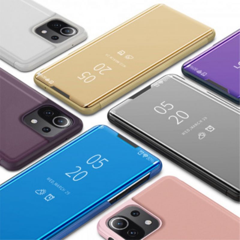 θηκη κινητου Xiaomi Mi 11 Lite 5G NE / Mi 11 Lite 4G / 5G Θήκη Flip Καθρέφτης