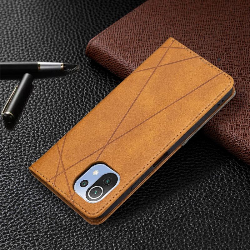 θηκη κινητου Xiaomi Mi 11 Lite 5G NE / Mi 11 Lite 4G / 5G Θήκη Flip Στυλ Καλλιτέχνη