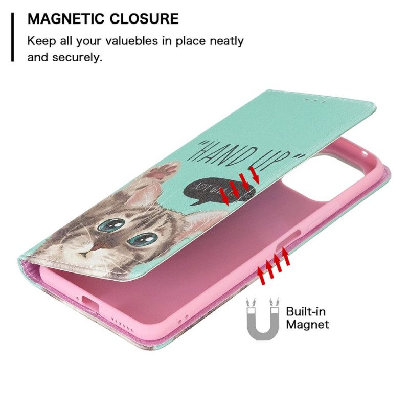 θηκη κινητου Xiaomi Mi 11 Lite 5G NE / Mi 11 Lite 4G / 5G Θήκη Flip Χέρι Ψηλά
