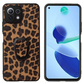 Θήκη Xiaomi Mi 11 Lite 5G NE / Mi 11 Lite 4G / 5G Δαχτυλίδι Leopard Style-support