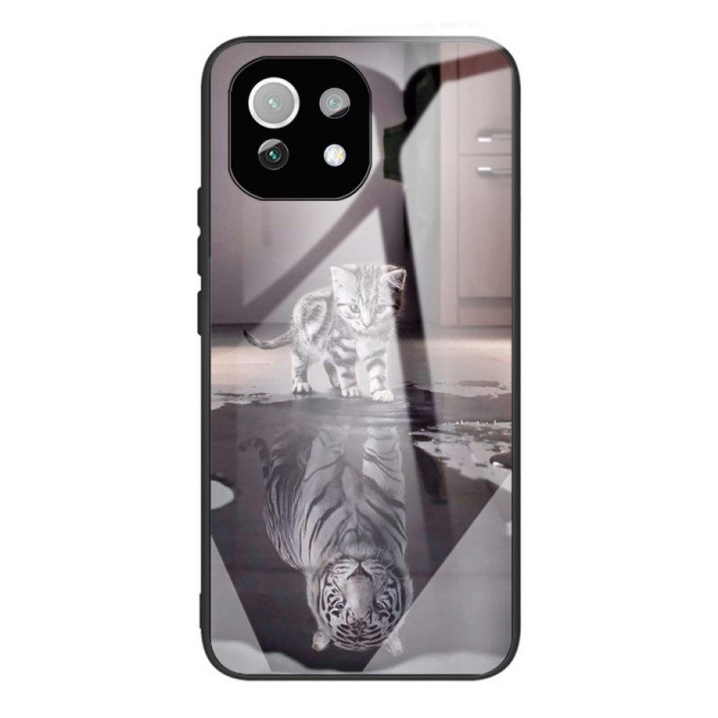 Θήκη Xiaomi Mi 11 Lite 5G NE / Mi 11 Lite 4G / 5G Kitten Dream Tempered Glass