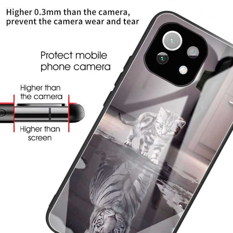 Θήκη Xiaomi Mi 11 Lite 5G NE / Mi 11 Lite 4G / 5G Kitten Dream Tempered Glass