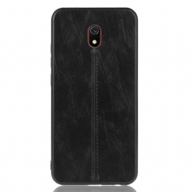 Θήκη Xiaomi Redmi 8A Εφέ Δέρματος Ραφής