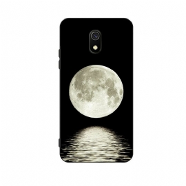 Θήκη Xiaomi Redmi 8A Εύκαμπτη Σιλικόνη Marine Moon