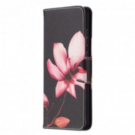 Κάλυμμα Samsung Galaxy A72 4G / 5G Ροζ Λουλούδι