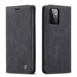 θηκη κινητου Samsung Galaxy A72 4G / 5G Θήκη Flip Caseme Faux Leather