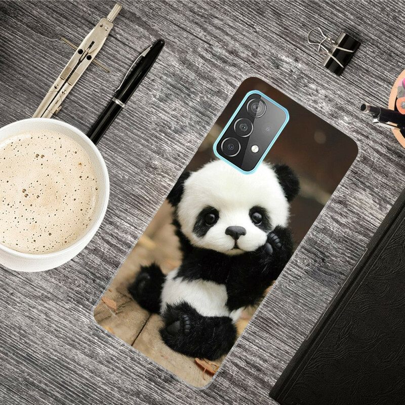 Θήκη Samsung Galaxy A72 4G / 5G Ευέλικτο Panda