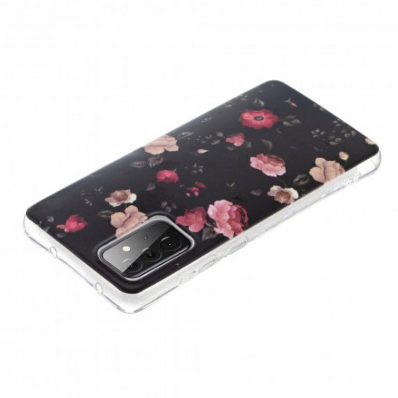 Θήκη Samsung Galaxy A72 4G / 5G Fluorescent Floral Series