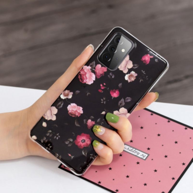 Θήκη Samsung Galaxy A72 4G / 5G Fluorescent Floral Series