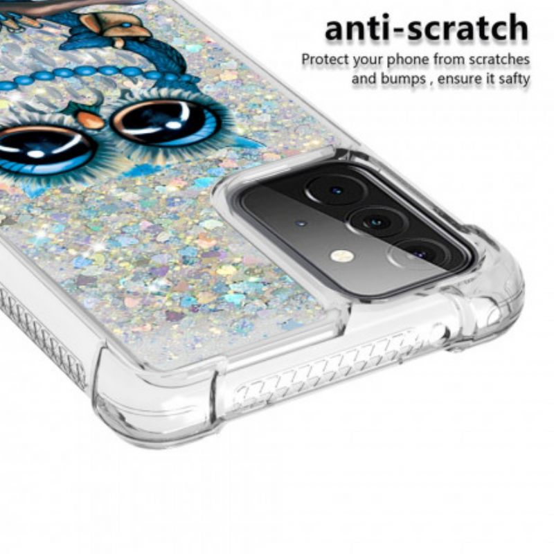 Θήκη Samsung Galaxy A72 4G / 5G Miss Glitter Owl