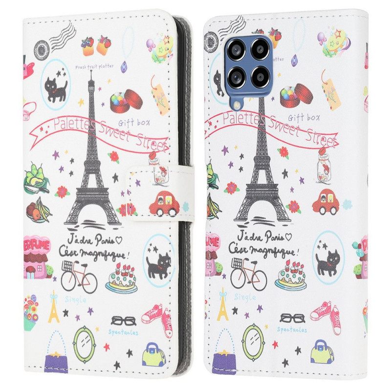 Κάλυμμα Samsung Galaxy M53 5G Λατρεύω Το Παρίσι