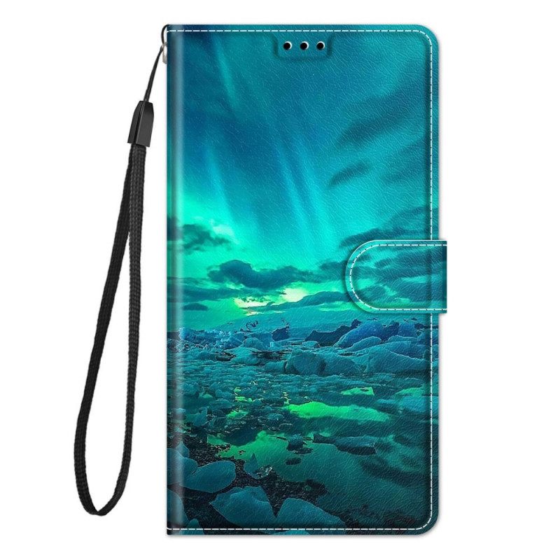 Κάλυμμα Samsung Galaxy M53 5G με κορδονι Τοπίο Με Κορδόνι