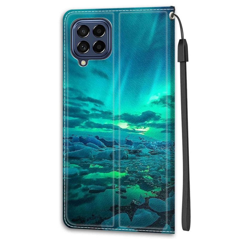 Κάλυμμα Samsung Galaxy M53 5G με κορδονι Τοπίο Με Κορδόνι