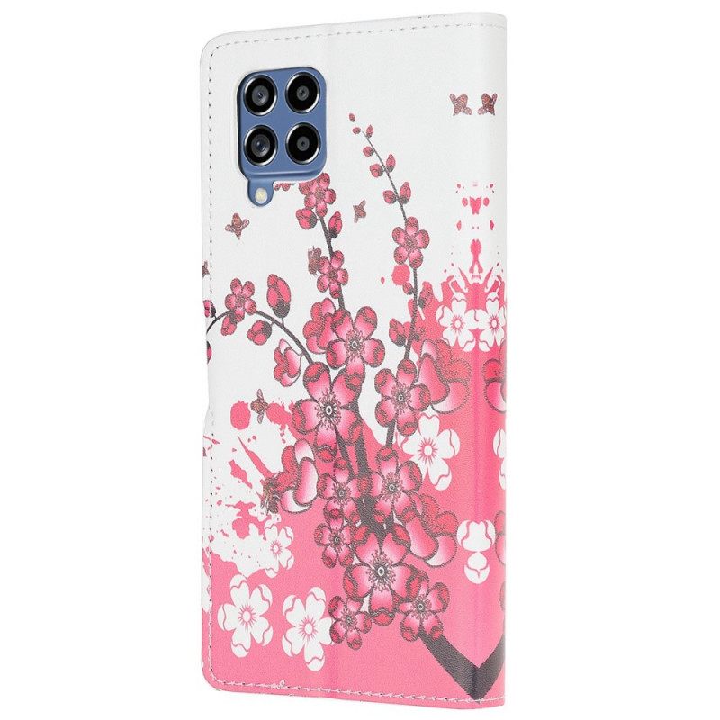 Κάλυμμα Samsung Galaxy M53 5G Τροπικά Λουλούδια