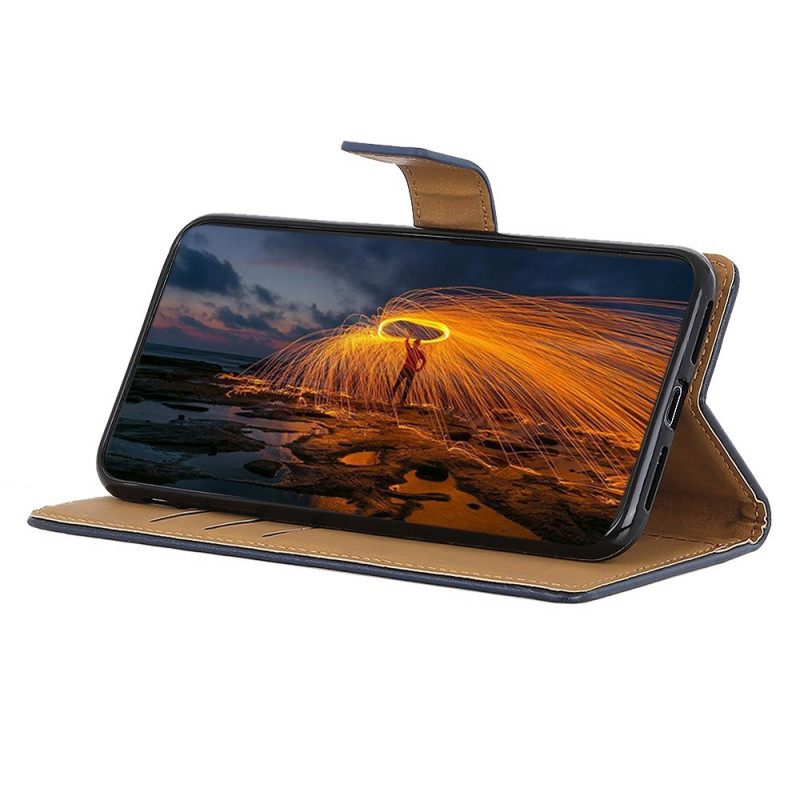 Θήκη Flip Samsung Galaxy M53 5G Δερμάτινο Στυλ