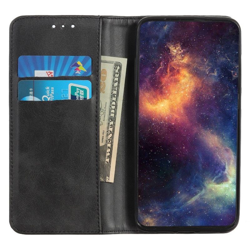 Θήκη Flip Samsung Galaxy M53 5G Σχιστό Δέρμα