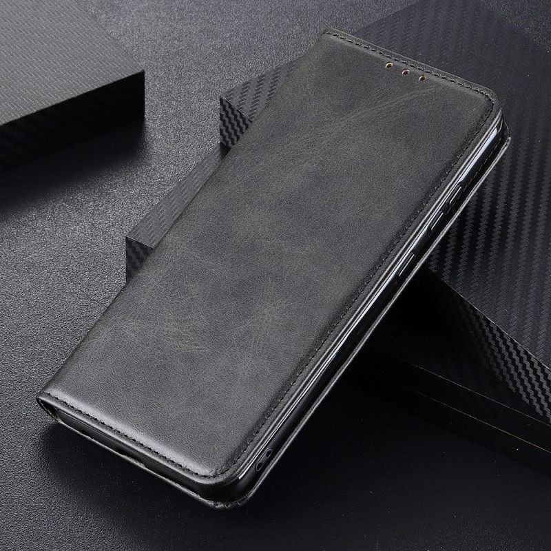 Θήκη Flip Samsung Galaxy M53 5G Σχιστό Δέρμα