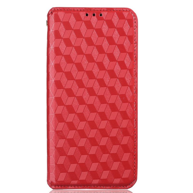θηκη κινητου Samsung Galaxy M53 5G Θήκη Flip 3d Κύβοι