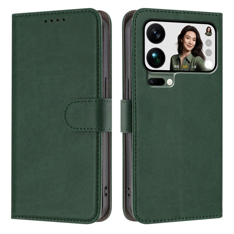 Δερματινη Θηκη Xiaomi 17 Pro Max Απλό Δέρμα Με Τεχνητή Νοημοσύνη