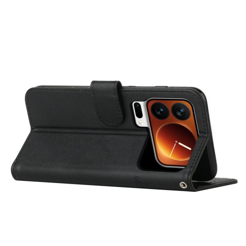 Δερματινη Θηκη Xiaomi 17 Pro Max Επαγγελματικό Στυλ Σιλικόνης